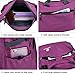 Vbiger Messenger Bag Handbags For Women Water Resistant Nylon Fabric Shoulder Bag (Purple)