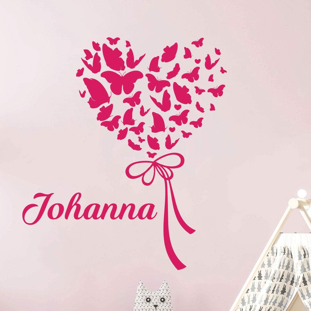 Ambiance Sticker Personalised Name Stickers, Adhesive vinyl, Model 9, 50x30cm + 40x30cm - Image 4