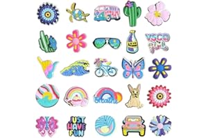 25Pcs Cute Summer Beach Shoe Charms for Clogs, DIY Footwear Accessories, Perfect Christmas/Birthday Gifts-ZXJ-LSXR25
