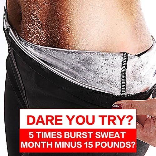 SHENGMI Weight loss pants Sauna Pants,Womens Slimming Pants Hot Thermo Neoprene Sweat Sauna Womens Slimming Pants Hot Thermo Neoprene Sweat Sauna