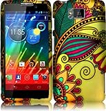 For Motorola Droid Razr Maxx HD XT926M Hard Design Cover Case Antique Flower Accessory