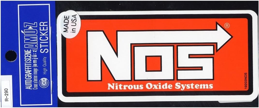 Oriental mark NOS sticker 140 x 64 (mm) R-290