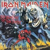 Disco de Iron Maiden: «Number of the Beast (Vinyl Replica) (Dig)» (Anverso)