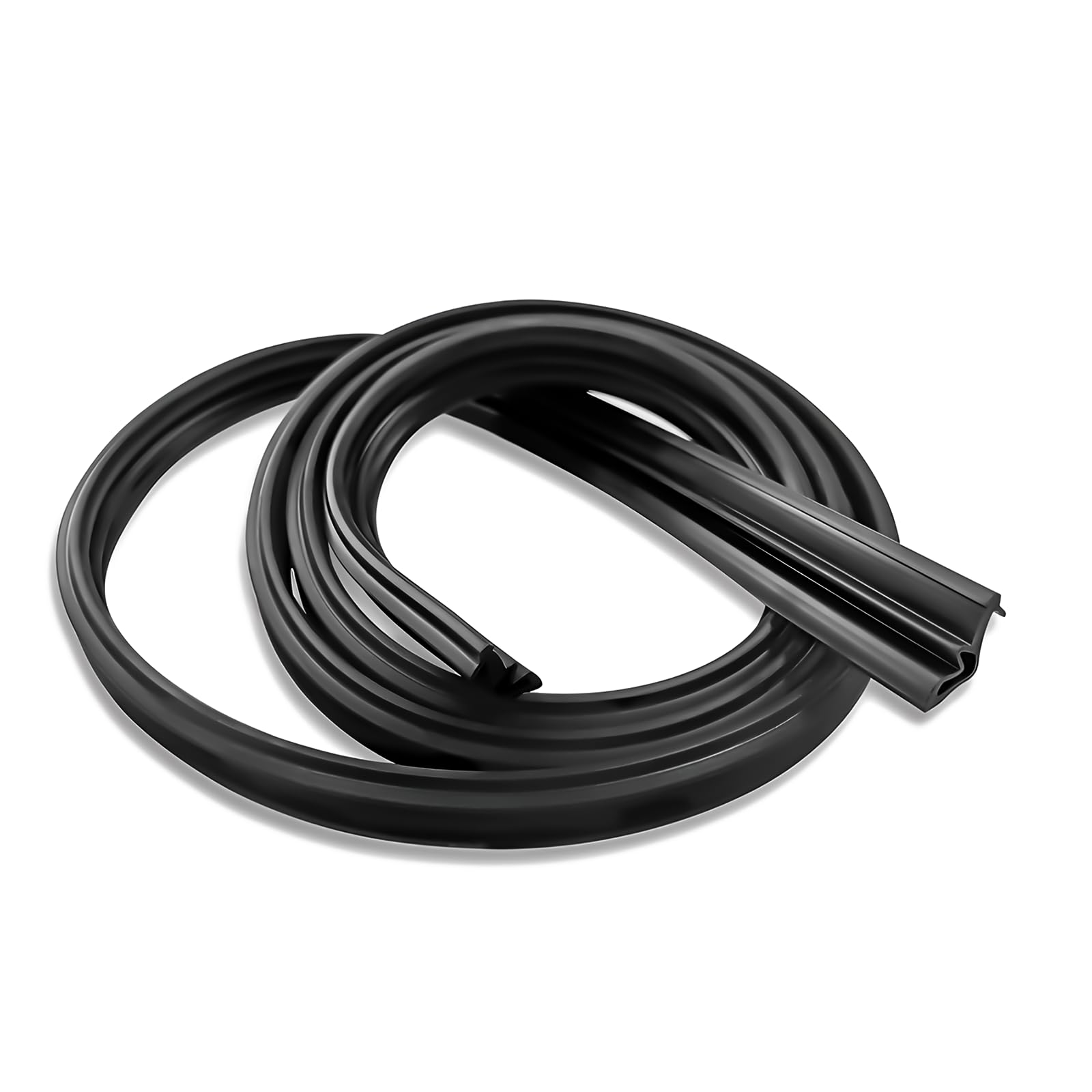 Photo 1 of W11177741 W10300924 Dishwasher Door Seal Replacement by Pymga - Compatible with Whirlpool Kenmore KitchenAid Dishwashers Replaces W10300924V 4843807 W10660528