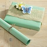Pastel Green Kraft Gift Wrap - 40 sq feet