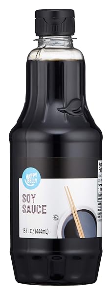 HAPPY BELLY SOY SAUCE, 15 FL OZ (PACK OF 1)