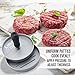 Premium Burger Press, The Perfect Non Stick Hamburger Patty Maker, Aluminium Burger Patty Press Ideal for BBQ Grill Homemade Burgers