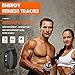 Fitness Tracker Blood Pressure Heart Rate ECG Monitoring For IPhone Android Phones Pedometer Calorie Sleep Tracker Waterproof - Black