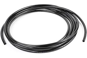 LIIMEVVON Lemoy 1/4 Inch, 10 Meters 30 feet Length Tubing Hose Pipe for Reverse Osmosis RO Water Purifiers Filter System (black)
