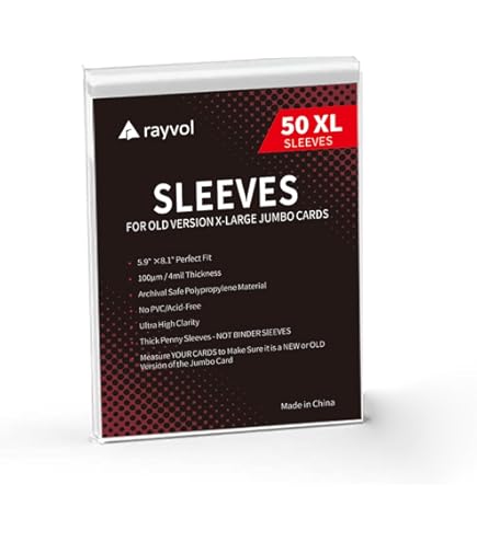 Card Clear Sleeves 40 Ultra Pro Oversized Clear Card Sleeves - For Commander/Collector  Cards, 89x127mm Ultra Pro Sleeves