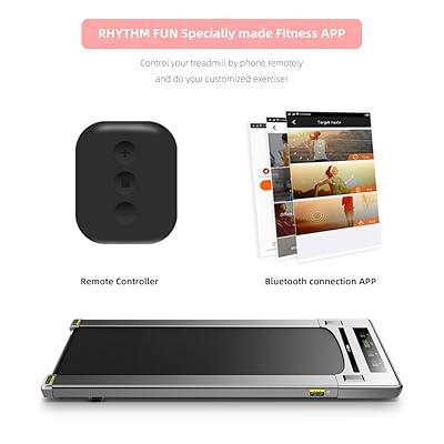 rhythm fun treadmill folding running treadmill