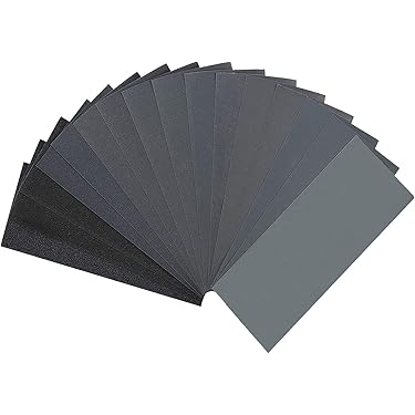 Ponceuse Excentrique Lot De 100 Feuilles De Papier Abrasif 150 Mm Velcro 40 60 80 120 180 240