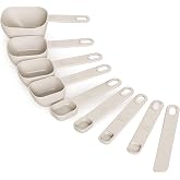 bella 9 Pc Nested Measuring Cup &amp; Spoon Set, BPA &amp; BPS-free nylon, Oatmilk
