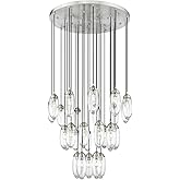Z-Lite 651P-27R-BN Arden Chandelier, 27-Light 1620 Total Watts, Brushed Nickel