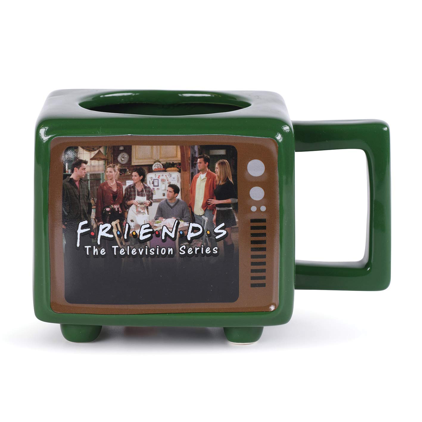 Friends Mug Retro TV Heat Changing Mug (Friends Design) 500ml Coffee Mug in Presentation Gift Box - Official Friends Merchandise