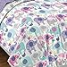 Dream Factory Elley Elephant Comforter Set, Twin, Purple