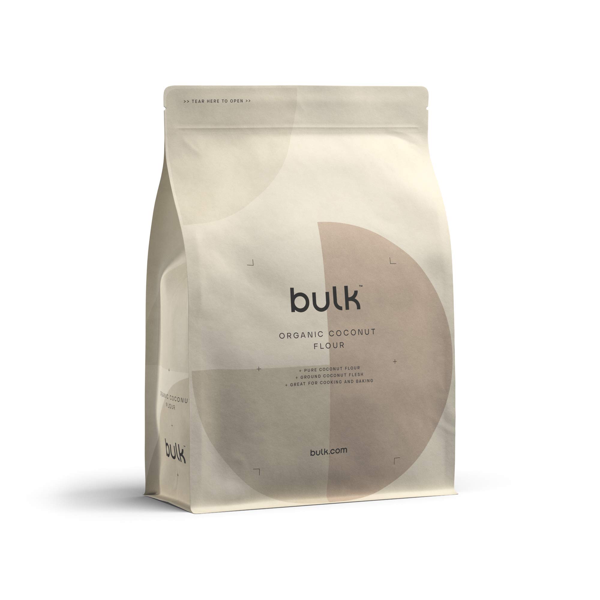 Bulk Organic Coconut Flour, 1 kg, Packaging May Vary