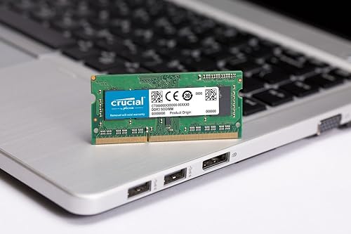 Crucial 16GB Kit (8GBx2) DDR3 1866 MT/s (PC3-14900) SODIMM 204-Pin