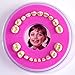 Tooth Fairy Box Firsty Round (Pink, Girl), Fits in a Child´s Hand, Compact and Lightweight.