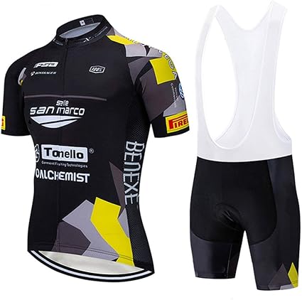 Maillot Cycliste Manche Courte Combinaison Vtt Homme Ete Gel 3d Rembourres Cuissard A Bretelle Vtt Vetement Velo Route Amazon Fr Sports Et Loisirs