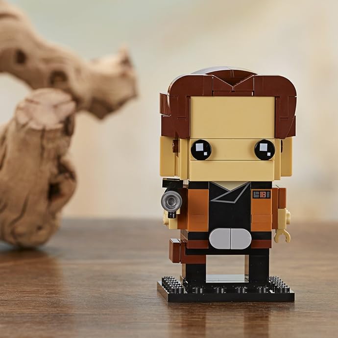 LEGO 乐高 BrickHeadz系列 41608 汉.索罗 积木玩具 4.5折$4.49 海淘转运到手约￥40