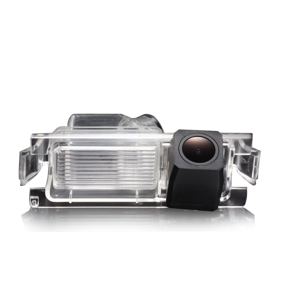 Super HD CCD Sensor Vehicle 170 Wide Angle Night Vision Rear View IP68 Reverse Camera for Hyundai i30 veloster i20 i10 Solaris(Verna)/Kia Soul/ceed/Rohens coupe tiburon/K2 Rio (No.8155(98 * 36mm))