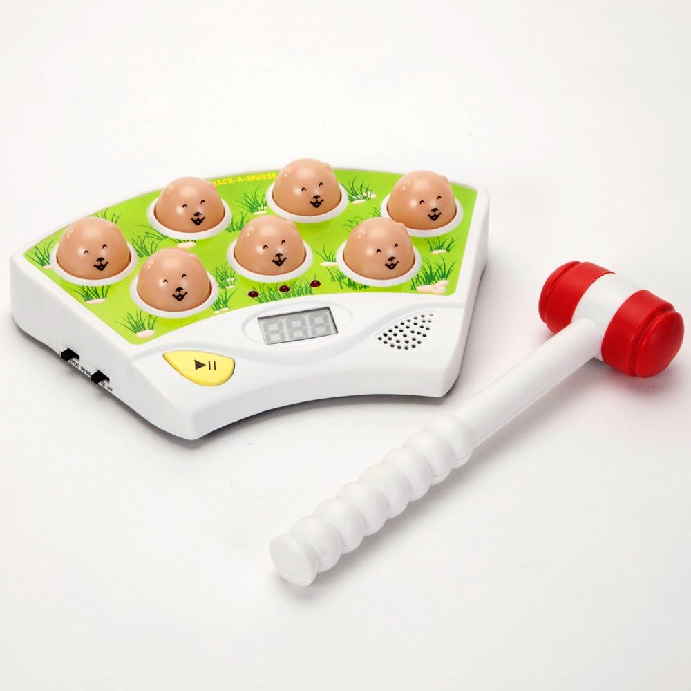 Bits and Pieces Whack A Mouse Game Electronic Party Game BigaMart