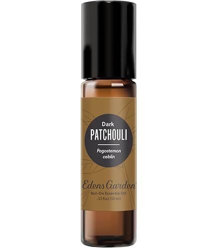 Edens Garden Tobacco Patchouli Essential Oil Roll-On Blend- 100% Pure Premium Grade, Natural, Therapeutic, Aromatherapy, Kid & Skin Safe, The Best for Gifts, Relaxation Pre-Diluted 10 ml (.33 fl oz)
