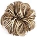 Messy Hair Bun Extensions Chignons Hair Hair Scrunchie, Brown, Size One Size