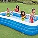 Intex Swim Center Family 72 x 120 Inch Swimming Pool and Quick Fill Air Pump