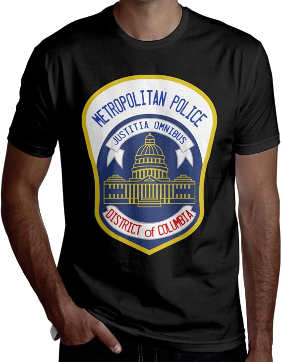 VCKNUCAZ Metropolitan Police Department Men's Short Sleeve