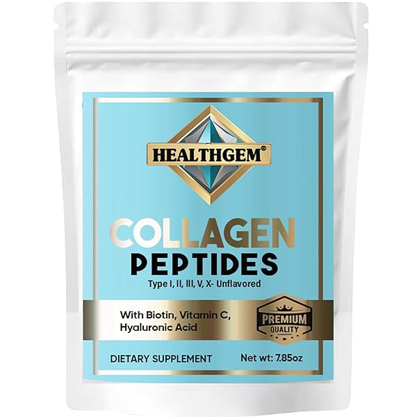 COLLAGEN PEPTIDES POWDER, HYDROLYZED COLLAGEN PROTEIN SUPPLEMENT WITH...