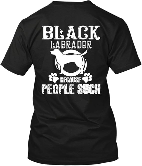 Black Labrador Shirts, 100% Cotton T-Shirt, Clothes: Amazon.ca: Clothing & Accessories