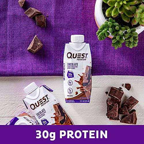 Quest Nutrition Ready To Drink Chocolate Protein Shake, High Protein