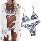 Iumer New Women Swimwear Bandage Bikini Set Push-up Padded Bra Swimsuit