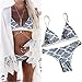 Iumer New Women Swimwear Bandage Bikini Set Push-up Padded Bra Swimsuit