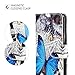 Galaxy S9 Plus Case, UrSpeedtekLive Galaxy S9+ Wallet Case Folio Flip Premium PU Leather Case Cover with Card Holder Slot Pockets,Wrist Strap,Magnetic Closure For Samsung Galaxy S9 Plus,Blue Butterfly