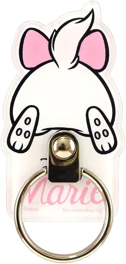 Amazon カラー マリー 多機種対応 ディズニー スマホ リング 下落防止 リングホルダー リングストラップ スタンド スマホホルダー スマホリング キャラクター ミニー ドナルド ミッキー プー スティッチ チップ デール マリー グッズ Iphone スマホケース Galaxy