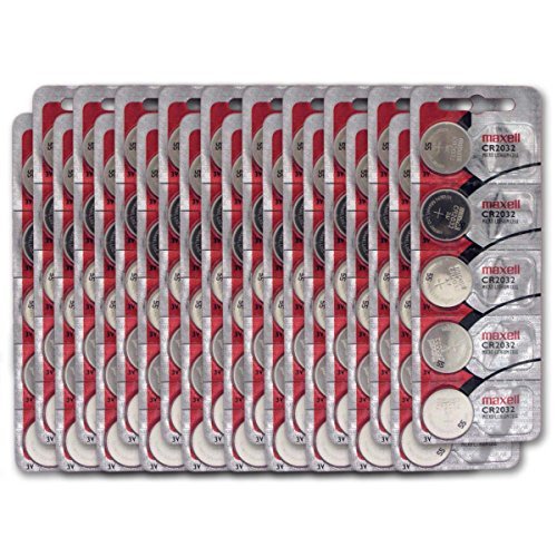 CR2032 3V Micro Lithium coin Cell Battery Maxell Original Hologram pack CR-2032 - 100 Pack
