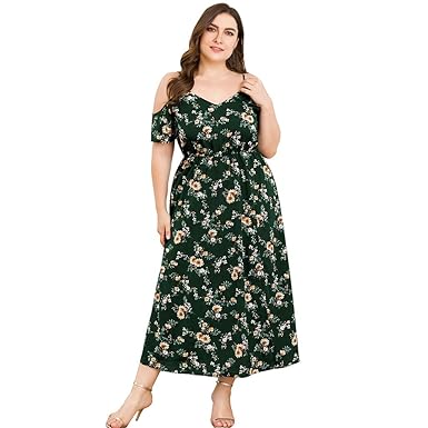 amazon plus size sun dresses