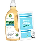 Anti-Allergy Laundry Detergent| Natural Allergy Free for Pet Dander Allergy & Pollen |For Sensitive Skin & Washing Baby Clothes |Unscented