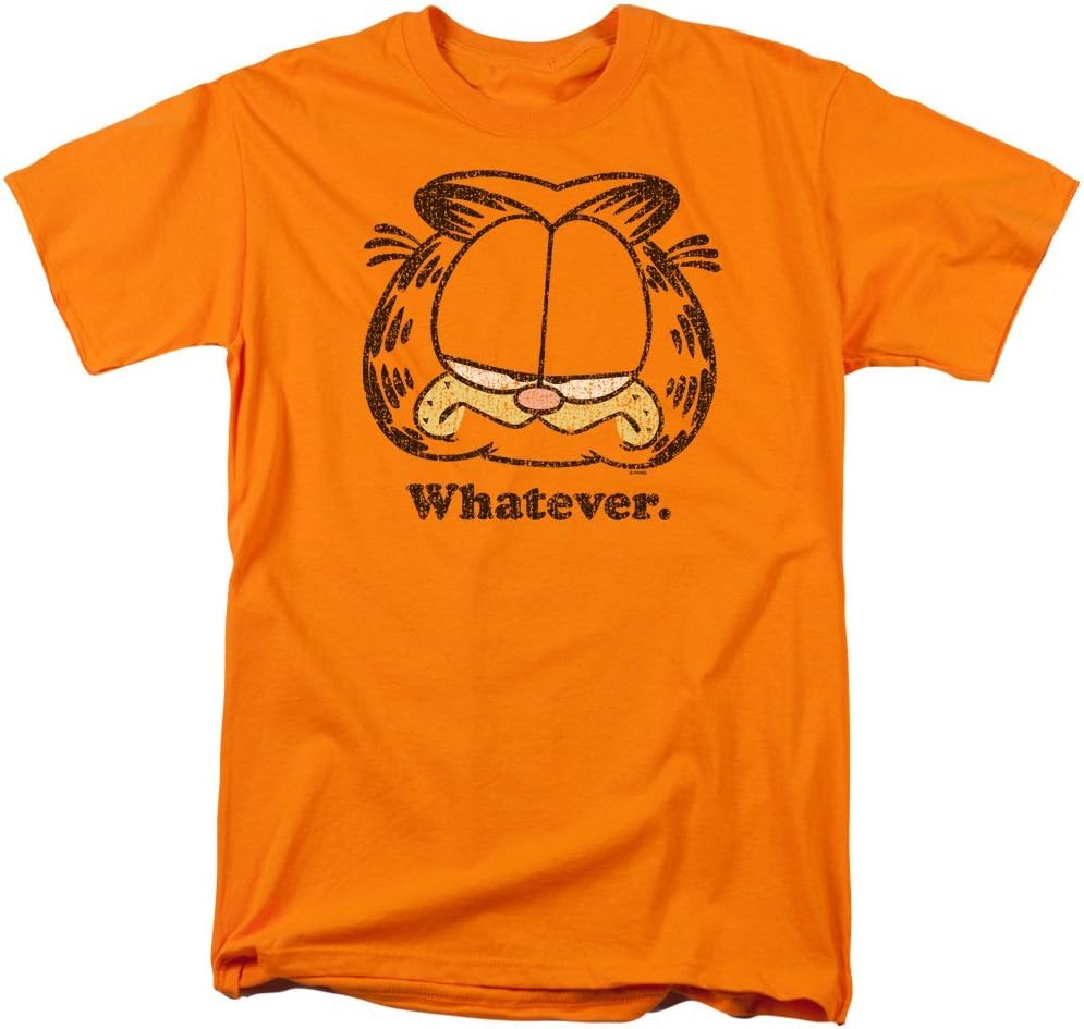 Garfield Classic Comic Cartoon Character Faded Whatever FT-Shirt