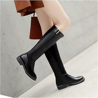long boots flat heel