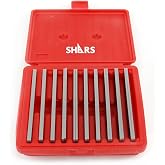 Shars 1/8" Precision Steel Parallels Set 303-7201 P[ | 10 Pair