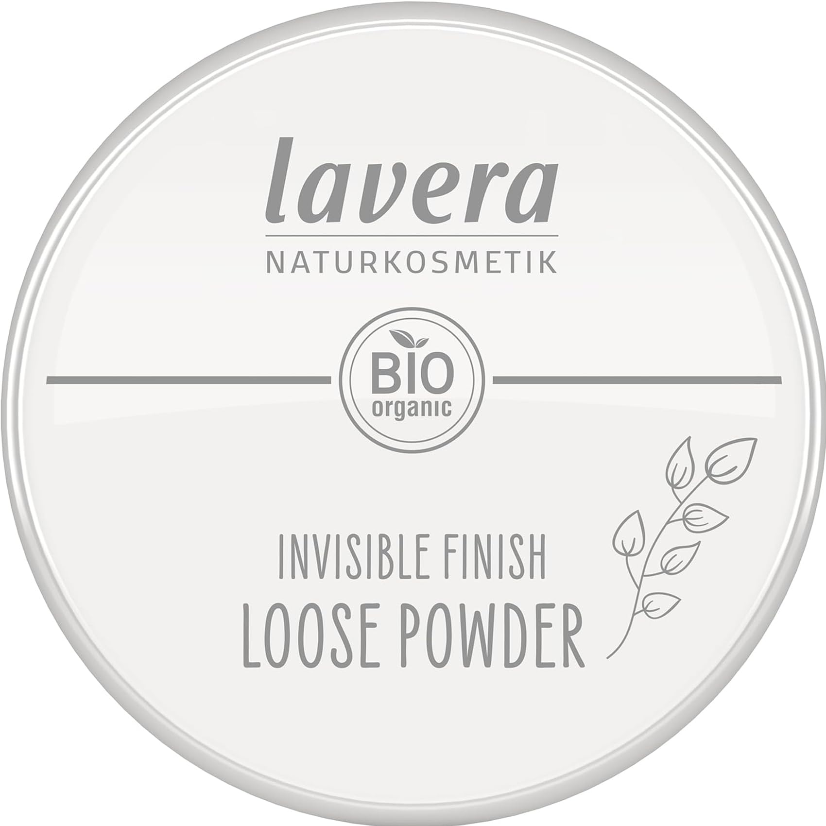 lavera Invisible Finish Loose Powder - Organic Rice and Tapioca - Sets Makeup, Transparent, Mattifying, Long-lasting - Vegan, Organic (1 x 11g)