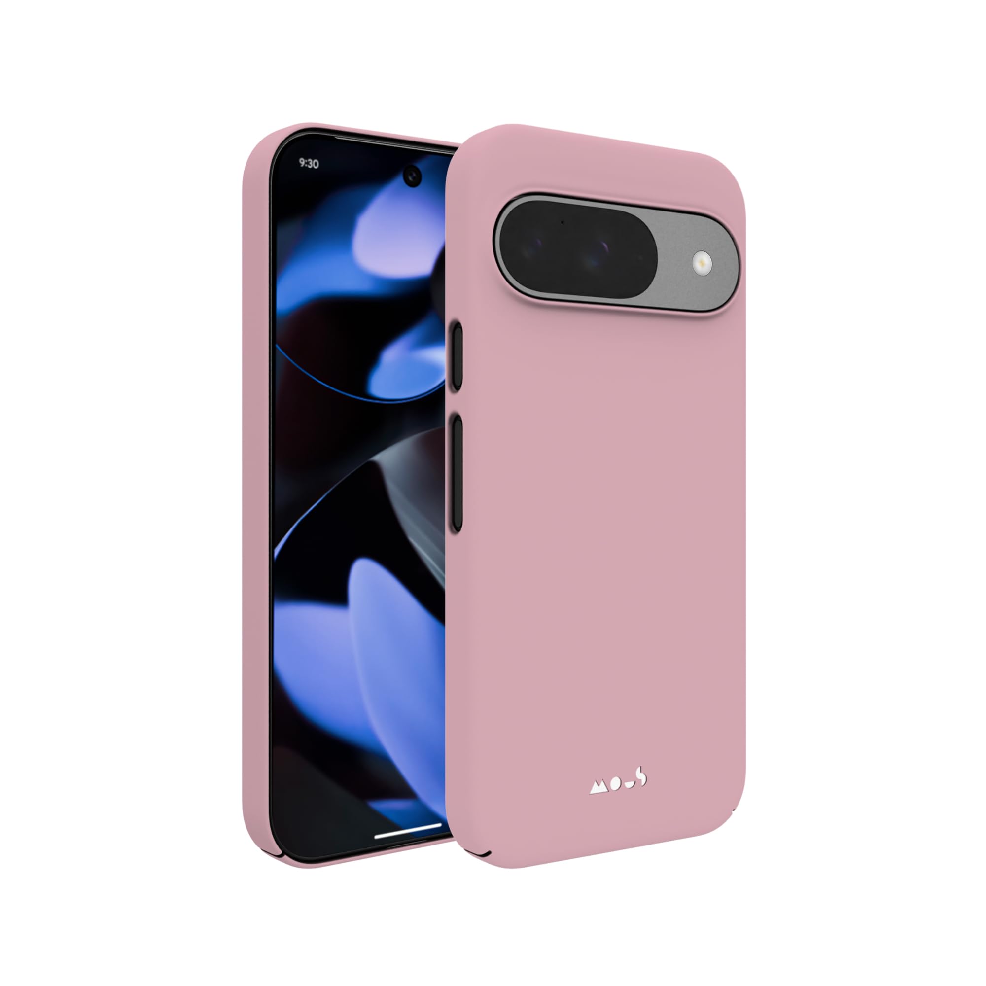 Mous for Google Pixel 9 Case MagSafe Compatible - Super Thin - Magnetic Phone Cover - Blush Pink