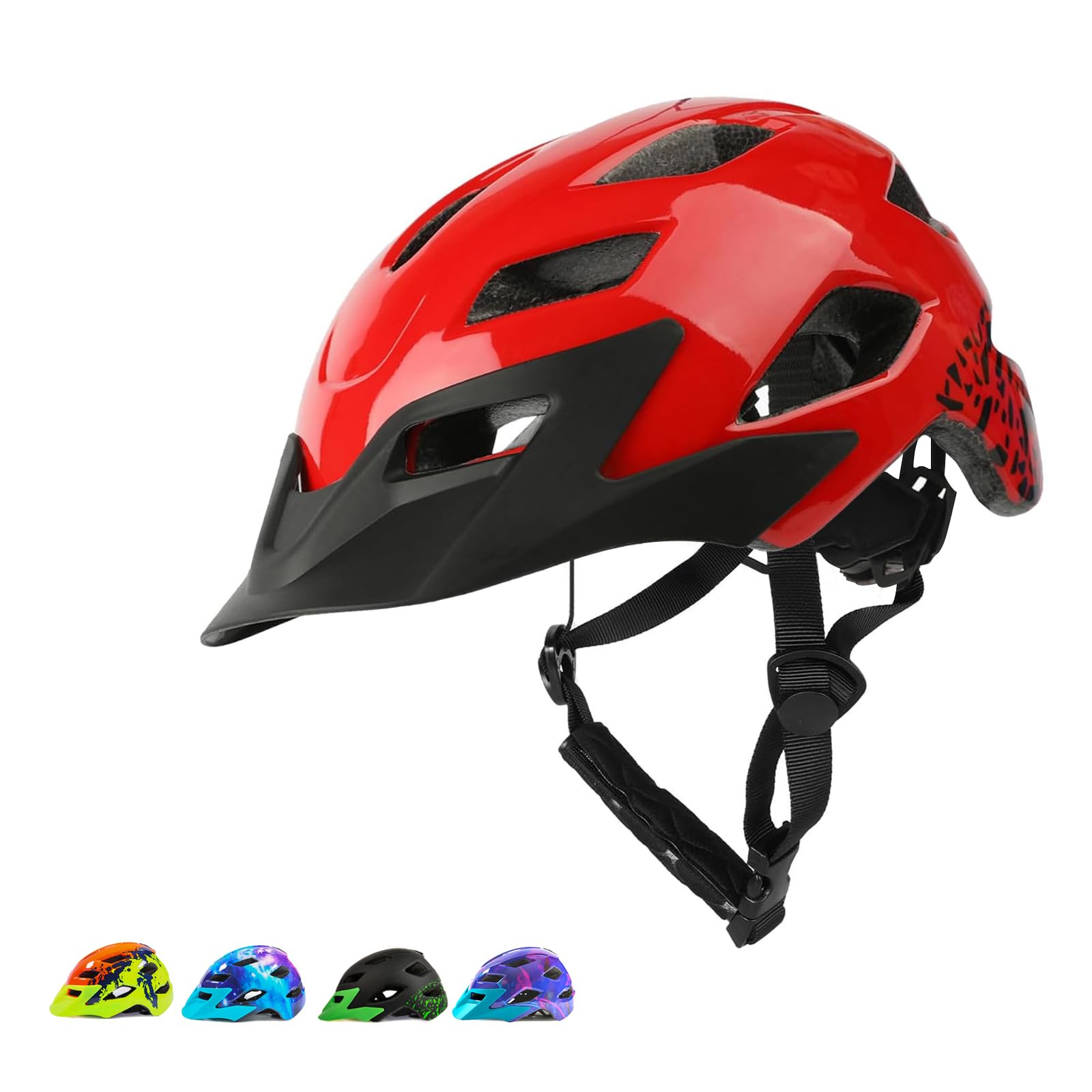 Kids Helmet, Boys Girls Bike Helmet Ages 3-13 Multi-Sport Children Helmet for Bicycle Scooter Skating Cycling