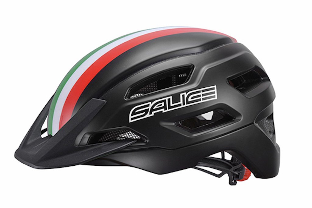 Salice Bike Helmet XL Size 54-60 Black Italy, Unisex Adult