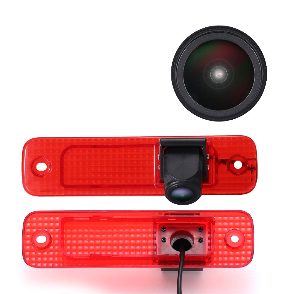 Car Third Roof top mount brake lamp camera Brake Light Rear View Backup Camera for Ford Transit Rear Door Van Van 3 Bj 04.2006-01.2009