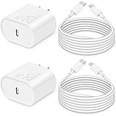 CXX 10FT iPhone 14/13/12 Charger 20W Fast Charging [MFi Certified] | 20W USB C Charger & 10Ft Extra Long Cable, 2-Pack, Compa